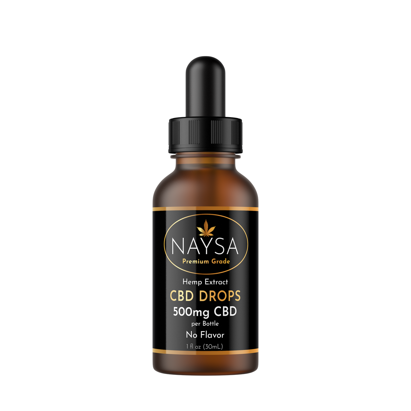 NAYSA CBD Tincture Drops Broad Spectrum (with Hempseed)