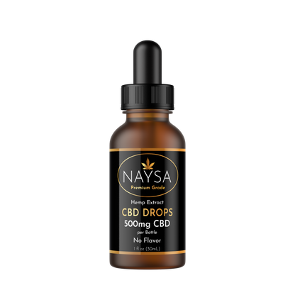 NAYSA CBD Tincture Drops Broad Spectrum (with Hempseed)
