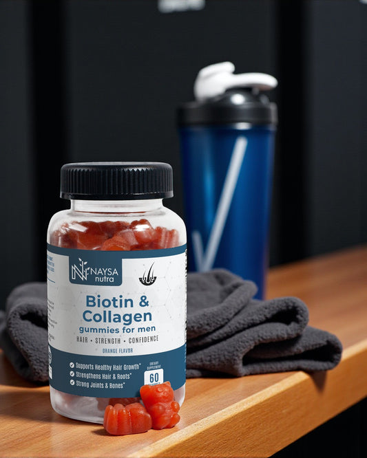 Naysa Nutra - Biotin & Collagen Gummies for Men