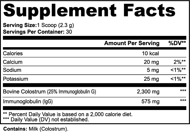 Naysa Nutra - Colostrum Powder