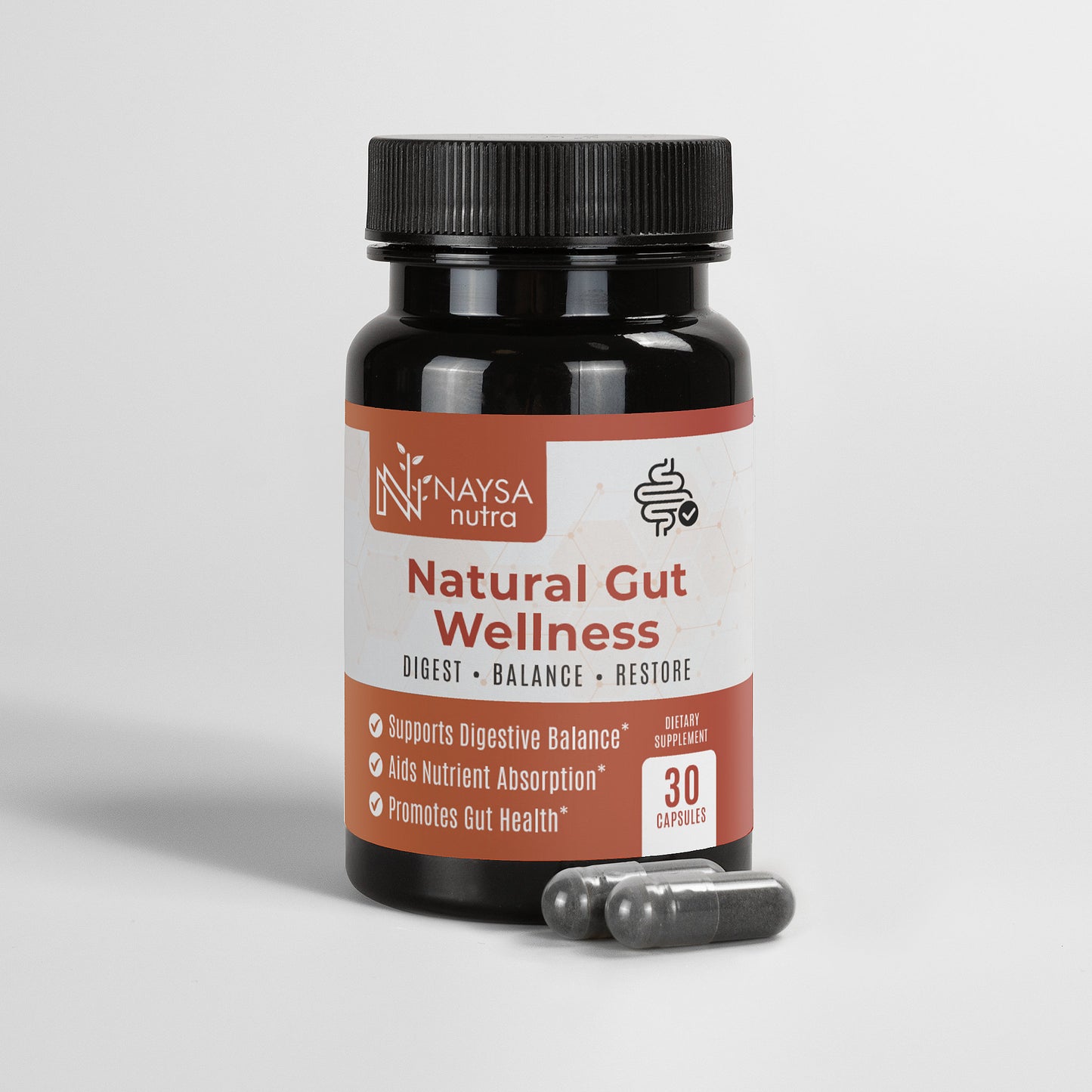 Naysa Nutra - Natural Gut Wellness Capsules