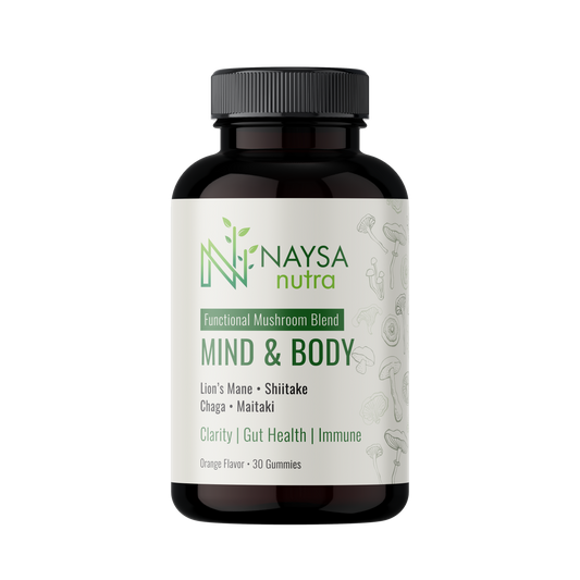 NAYSA Nutra Mind & Body Mushroom Extract Gummies
