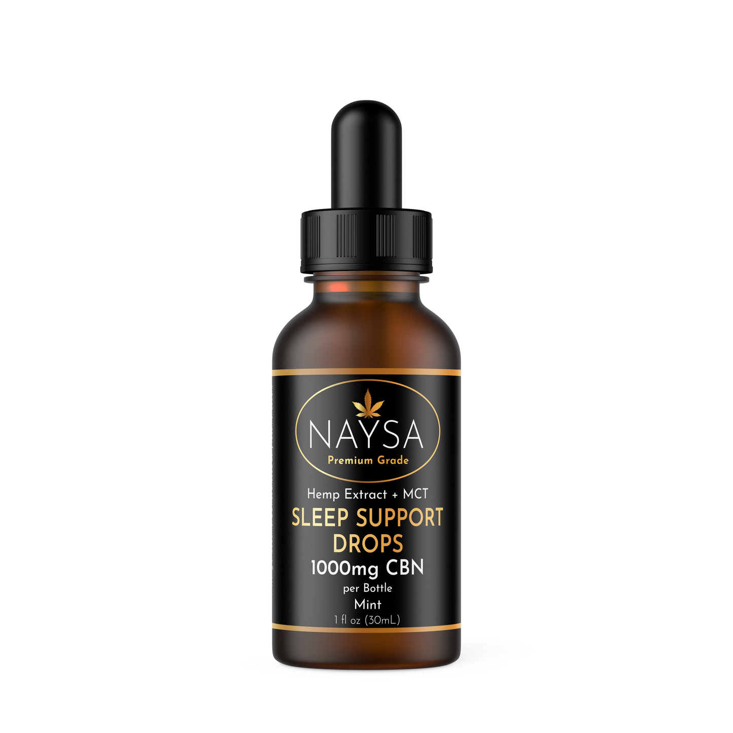 NAYSA CBN Sleep Support Tincture Drops (with MCT)