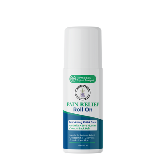 Fast Acting, Long Lasting Menthol Pain Relief Roll On
