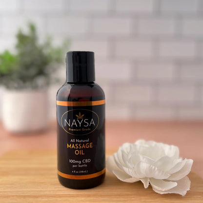 NAYSA Massage Oil with 100mg CBD