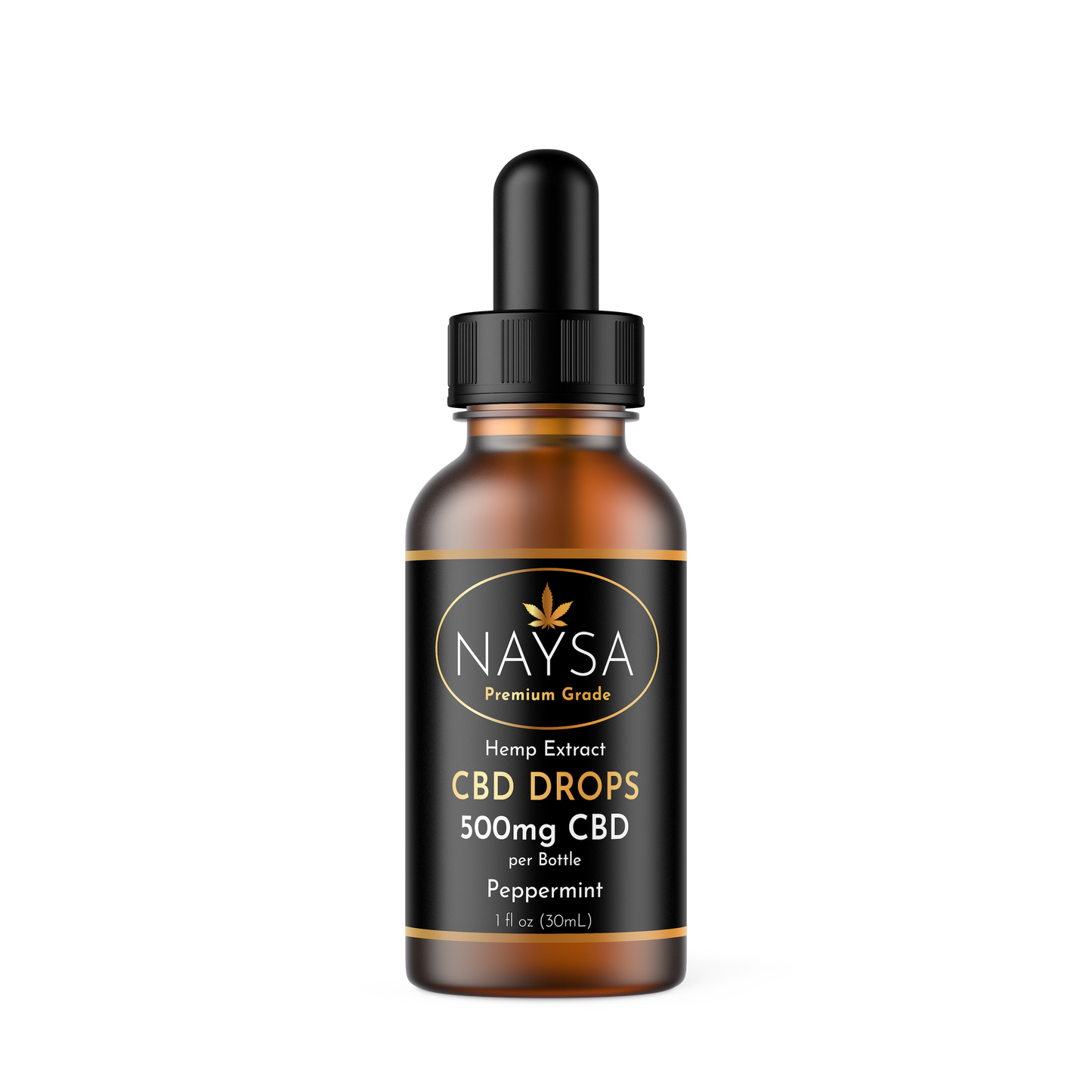 NAYSA CBD Tincture Drops Broad Spectrum (with Hempseed)