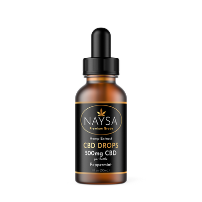 NAYSA CBD Tincture Drops Broad Spectrum (with Hempseed)