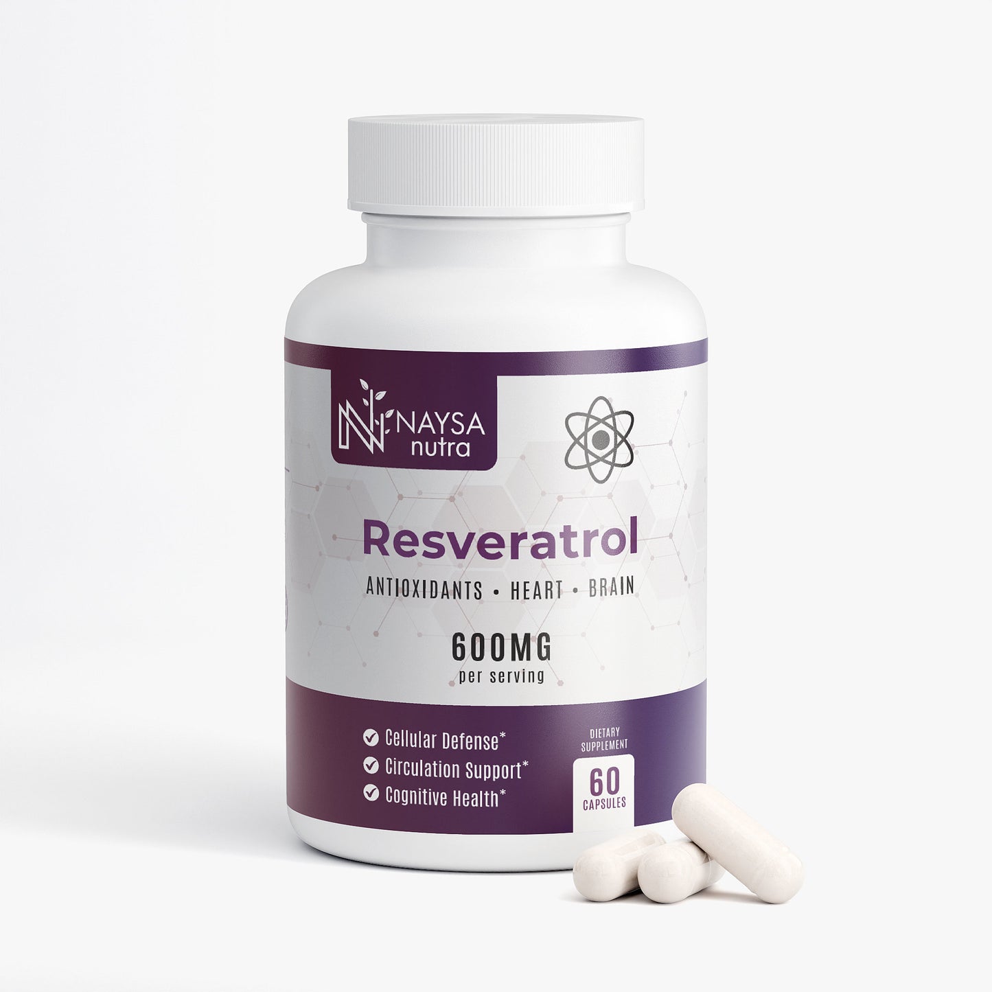 Naysa Nutra - Resveratrol 50% 600mg