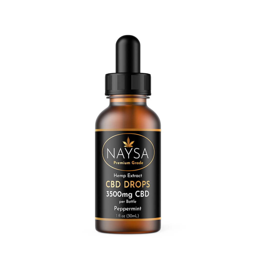 NAYSA CBD Tincture Drops Broad Spectrum (with Hempseed)