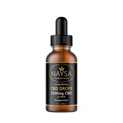 NAYSA CBD Tincture Drops Broad Spectrum (with Hempseed)
