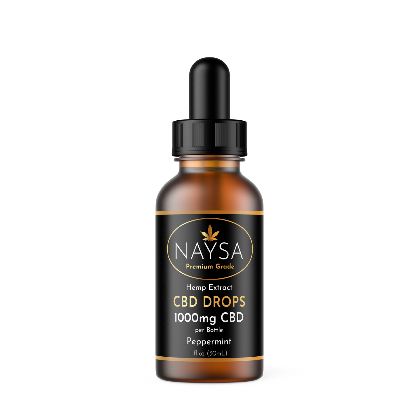 NAYSA CBD Tincture Drops Broad Spectrum (with Hempseed)