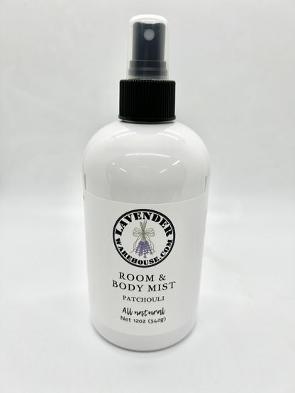 Air Fresheners - Patchouli Room & Body Mist
