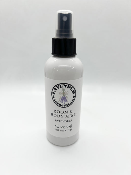 Air Fresheners - Patchouli Room & Body Mist