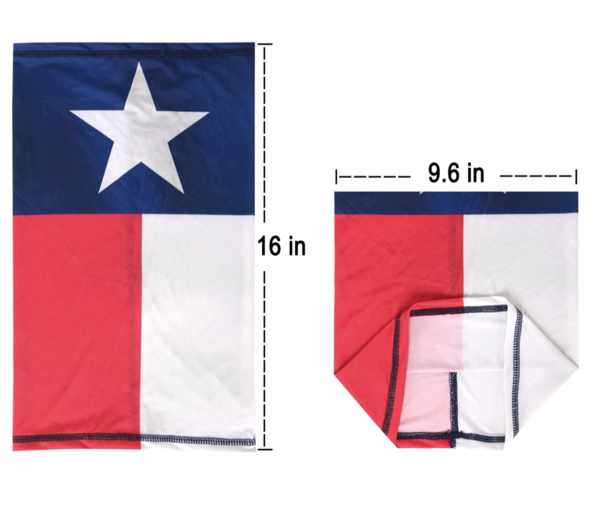 Texas Flag Print Neck Gaiter Face Mask