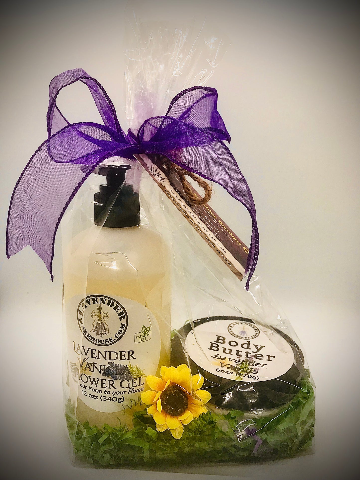 Gift set: Lavender Vanilla Shower Gel & Lavender Vanilla Body Butter