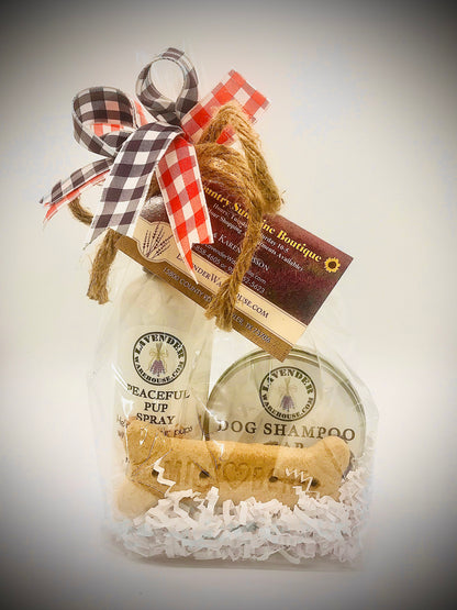 Gift set: Peaceful Pup Spray & Dog Shampoo