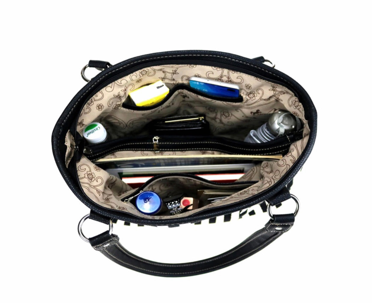 Texas Flag Canvas Tote Bag