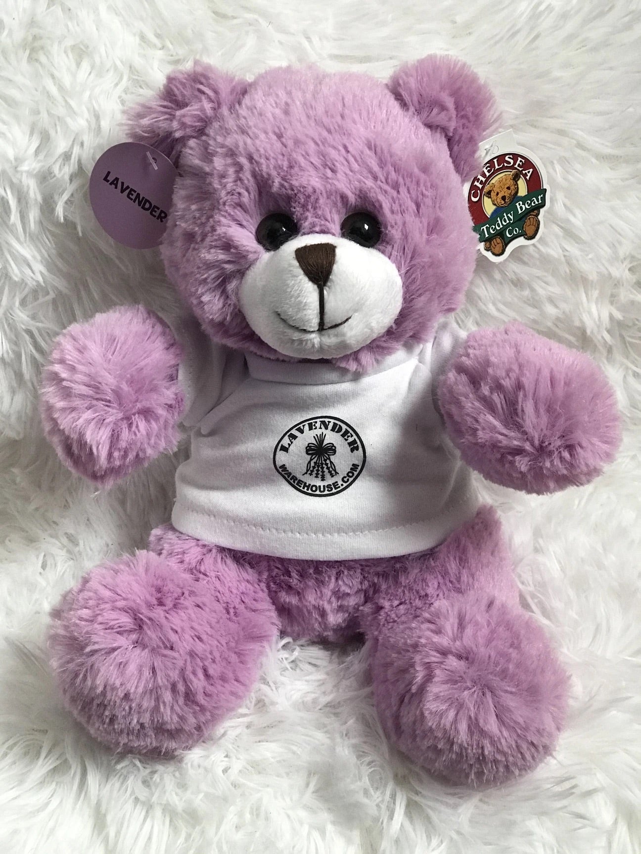 Kiddo Gift set: Lavender Infused Teddy Bear & Bubble Bath